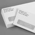 LUXPaper #9 Business Window Envelopes | Commercial Flap | Security Tint | 3 7/8" x 8 7/8" | White | 24lb. Text | 50 Qty...