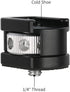 NICEYRIG Cold Shoe Mount Adapter with 1/4’’ Mounting Screw for Microphone Flash LED Video Light - 499...