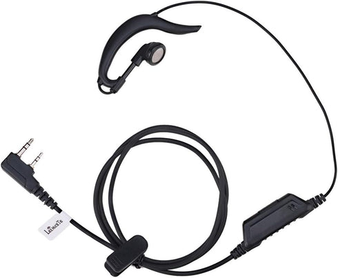 Walkie Talkie Headset for Baofeng BF-888s Kenwood TK-3160 TK-3230 NX-300 Two Way Radio with Mic PTT Surveillance Earpiece,G Shape...