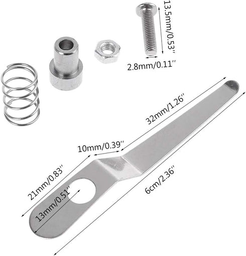 Stainless Steel Specimen Presser Holder Slides Clips for Biological Microscope...