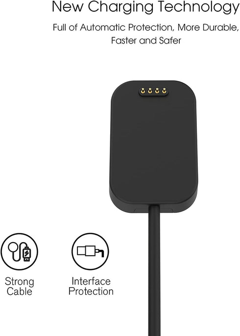 2 Pack Charger Compatible with Gizmo Watch3/2/1, GEORDGY Replacement USB Charging Cable Stand Station 3.3Ft Durable Magnetic Charger Dock Cord Acc...