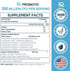 Daily Probiotics for Digestive Health - 300 Billion CFU Probiotic, Probiotics for Men & Women - Active Probiotic, Daily Health Care - 24...