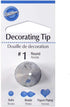 Wilton Cake Decorating Tip Pkg Round #1...