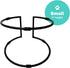 Enhanced Pet Bowl Stand - New Anti-Skid Feature - Dog and Cat Bowl Stand Exclusively for Use with The Corresponing Size Enhanced Pet Bowl (Small)...