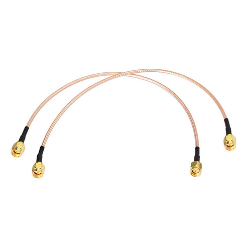 BINGFU SMA Male to SMA Male RG316 Coaxial Jumper Cable 30cm 12 inch (2-Pack) for LNA Low Noise RTL SDR Dongle ADS-B Receiver VNA Vector Network An...