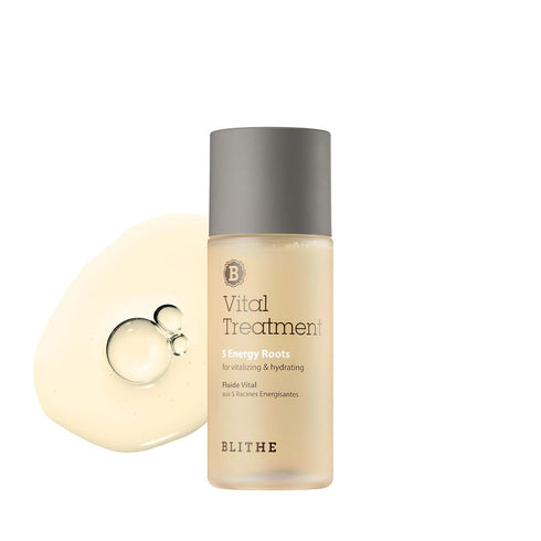 Blithe Asian Skincare 5 Roots Clear Essence Lotion for Dry Skin - Hydrating Face Essence Rice Water, Damage Barrier Repair, Amino Acids, Antioxida...