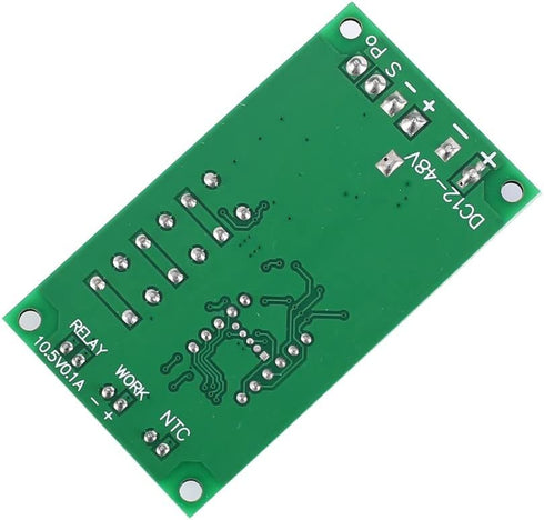 DONGKER Fan Temperature Controller Module,DC 12V 24V 48V 4-Wire PWM Driver Module for PC Fan/Alarm...