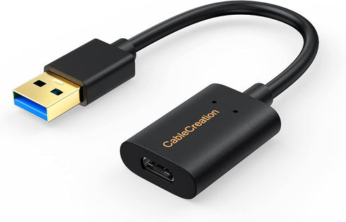 CableCreation USB 3.1 USB C Female to USB Male Adapter 5Gbps USB to USB C Adapter, USB A to USB C Adapter Female USB C Adapter for Laptops Logitec...