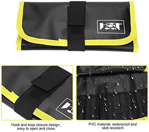Fishing Jig Bag, Waterproof Fishing Lure Bag Fishing Equipment Accessory Storage Soft Case(Yellow)...