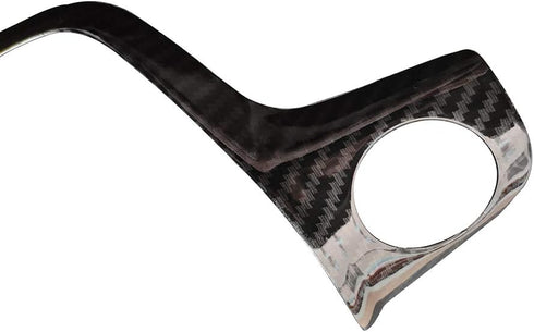 ruihe 3PCS Carbon Fiber Color Steering Wheel Cover Trim Fit for Ford Focus Escape C-max cmax...