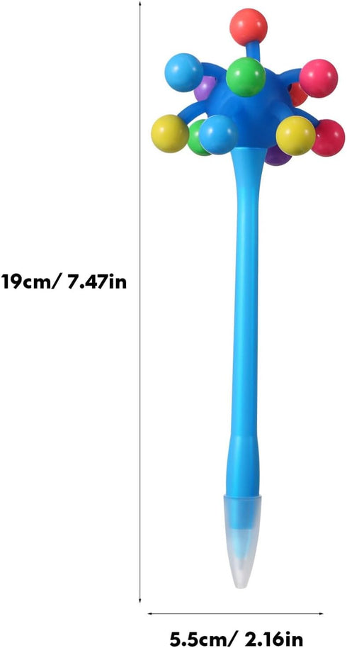 Toyvian 9pcs Stress Ball Ballpoint Pens Fun Pens Sea Urchin Ballpoint Pen Silly Pens Cute Sea Urchin Shaped Pens Soft Rubber Monster Pens Cartoon ...