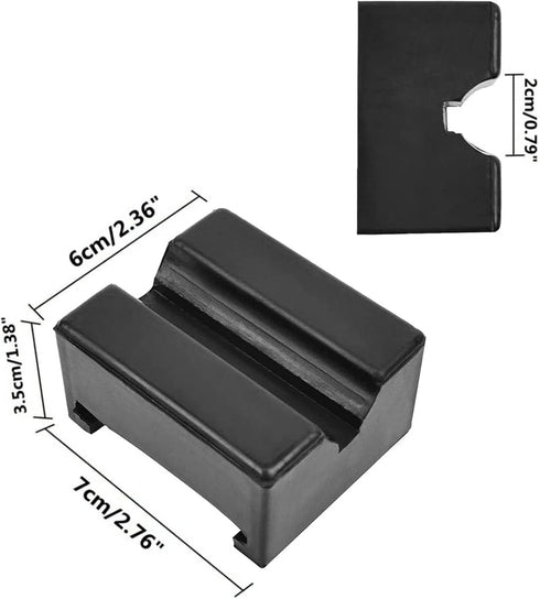 DEDC Floor Jack Pad,Universal Square Pinch Weld Protector Rubber Jack Pad, Jack Stand Adapter, Frame Rail Protector Car Lift Accessories...