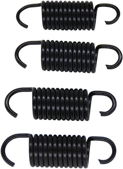 Yoogu 2-1/2 inch (Pack of 8) Overall Length Spring Furniture Replacement Extension Tension Springs Part for Recliner Sofa Trundle Bed Black (12 Tu...
