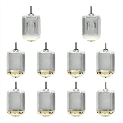 Electric Motor, 1V-6V DC 130 Small Motor, 18000 RPM, 10PCS...