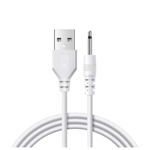 Charging Cable 2.5mm DC USB Charging Cable Quick Charging Replacement Cable Vibration Massager Charger 32.7-inch USB 17mm x 2.5mm for Message DC (...