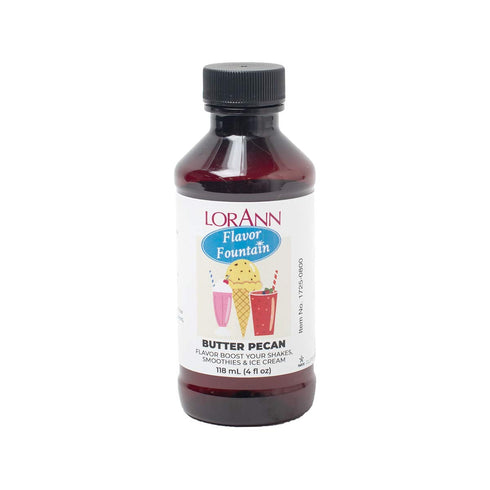 LorAnn Butter Pecan Flavor Fountain, 4 oz Bottle...