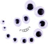 KUUQA 500 Pieces Mixed Wiggle Googly Eyes Self Adhesive Googly Eyes DIY Scrapbooking Crafts...