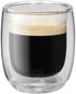 ZWILLING Sorrento 2-pc Double-Wall Glass Espresso Cup Set, 2.7-oz, 80ml...