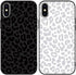 2 Pack Cute Cheetah Print for iPhone X/XS 5.8" Phone Case,Luxury Leopard Pattern Design Cases Soft Silicone TPU Shockproof Protective Cover for Wo...
