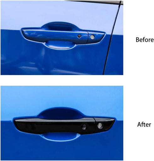 Thenice for 10th Gen Civic Accessories Door Handle Cover Exterior Decoration Compatible with Honda Civic 2021 2020 2019 2018 2017 2016 with Smart ...