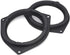 6.5" Aftermarket Plastic Black Speaker Adapter. Fitted for Toyota Avalon, Corolla, Highlander, Prius, RAV, Solara, Tacoma, Venza, Yaris, Crown, Re...
