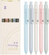 Lanxivi 5PCS Gel Pens Quick Dry Ink Pens Black Refill 0.5mm Fine Point Premium Retractable Ballpoint Pens Set...
