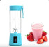 WROZZO Mini Personal Blender, 1000W Powerful Motor, 800ml Cup, 6 Stainless Blades, USB Charging, Portable Blender for Shakes and Smoothies Blue...