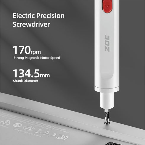 Mini electric screwdriver set,22-in-1 power screwdriver cordless rechargeable with LED light,20 S2 magnetic Bits set,Small repair tool for Phones,...