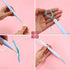 Punch Needle Embroidery DIY Strawberry Cross Stitch Hoop Craft Kits Handcraft Embroidery A, YSM-PD-75......