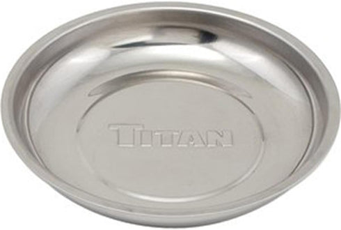 Titan 21264 5-7/8 Round Magnetic Parts Tray...
