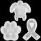 3 Pcs Set Freshie Silicone Mold Car Freshie Mold for Aroma Beads DIY Handmade Freshies Mould (Paw Print + Ribbon + Sea Turtle)...