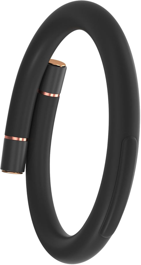 Mosquito Repellent Bracelets, 1 Pack Repellent Wristbands for Adults and Kids, DEET-Free (10 Replacement Cores - Black)...