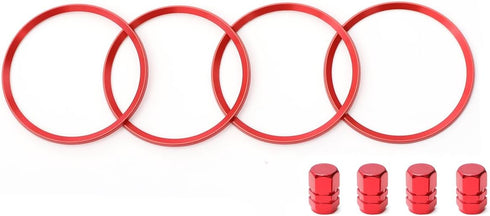 for Honda CRV Civic Accord CR- V XRV HRV Wheel Center Caps Hub Rings, Sporty Stickers Tire Hubcap Trims Decoration for Civic 2016-2025, for CRV 20...