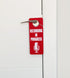 CLEVER SIGNS Recording in Progress - Please Do Not Disturb Sign, Door Knob Hanger 2 Pack, Double Sided, Ideal for Using in Any Room....