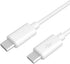 Smays USBC to USBC Cable Bulk 10-Pack 3ft White, Type C to Type C Charging Cable, 20W...