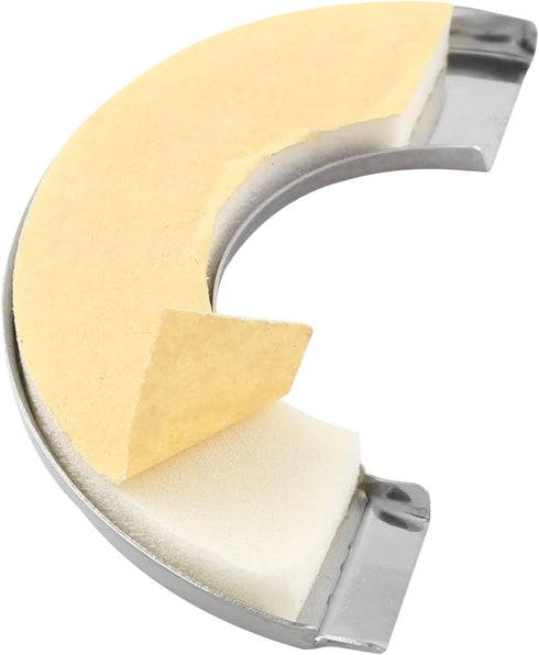 2PCS 304 Stainless Steel Round Escutcheon Plate Round Snap-fit Decorative Cover For Outer Diameter 65mm, Inner Diameter 24mm...