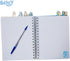 Innovative Designs Bluey Tab Journal Notebook, Spiral Bound, 144 Lined Pages, 8 x 7 inches, Blue...