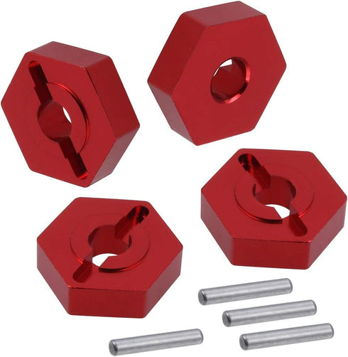 RC Aluminum Wheel Hubs Hex Driver Adapter for 1/16 Slash E-Revo Summit, Upgrade 7154...