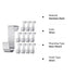 Hotop 12 Pcs Over The Cabinet Drawer Door Hooks 1.12 Inch Hooks for Hanger The Cabinet Sturdy Metal Z Shaped Hanger peg for Bathroom Clothes Towel...