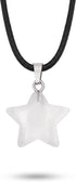 Sacina Gothic Boho Star Necklace, Star Necklace Y2k, White Nature Stone Star Pendant, Boho Necklace, Gothic Necklace, Y2k Necklaces, Christmas New...