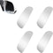 4 PCS Car Blind Spot Mirror, HD Convex Frameless Glass Waterproof Auxiliary Mirror with Adhesive, Universal 360-degree Large View Rearview Accesso...
