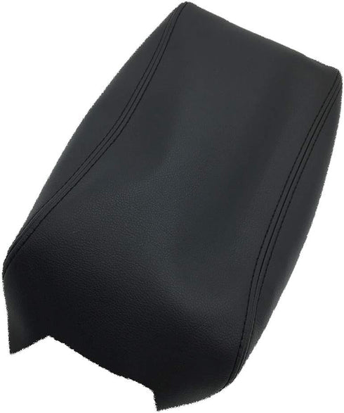 DSkoiph Leather Center Console Lid Armrest Cover Fits for 2012-2017 Toyota Camry Leather Part Only (Black)...