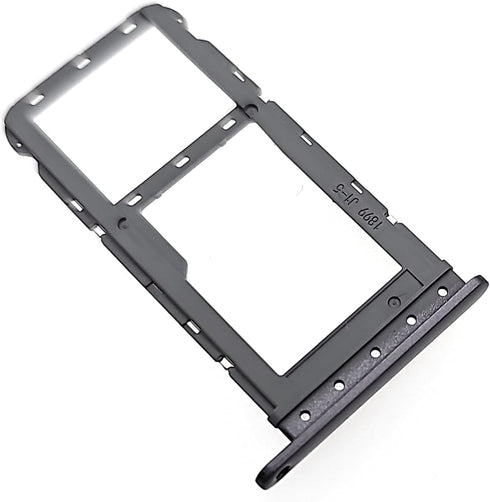 G Power 2021 Single Sim Card Tray MicroSD SD Holder Replacement for Motorola Moto G Power 2021 (XT2117) - Flash Gray......