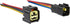 4 Pin electrical Connector Waterproof Connector,Male and Female Way 16 AWG Wire Suitable for car Truck, Boat and Other Wire Connection (5 pack) Bl...