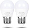 A15 Refrigerator Light Bulb 4W 40Watt Equivalent 120v Appliance Bulbs Fridge Freezer Led Bulbs Waterproof Daylight White 2 Pack...