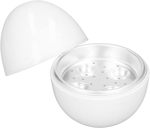 HEEPDD Microwave Egg Cooker, 4 Eggs Capacity Microwave Egg Steamer Microwave Egg Boiler for Hard Boiled Eggs...