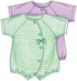 McCall's Patterns M6223 Infants' Coveralls, Top, Bodysuit, Pants, Diaper Cover, Blanket, Booties, Bib and Hat...