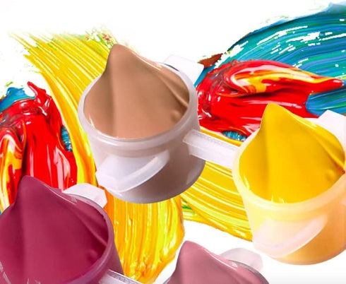 Fokenzary DIY Paint by Numbers Painting Canvas for Kids or Adults Beginner with Brushes and Acrylic Paints Frameless......