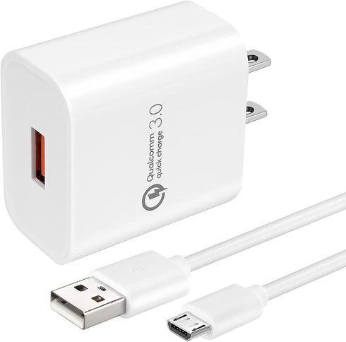 TPLTECH Quick Charge 3.0 Wall Charger Fast Charging for LG Aristo 2 M210 MS210 /2 Plus (X212), Aristo 3/3 +, Aristo 4 +, Aristo 5/LG X212tal Xpres...