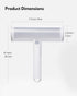 HomeRunPet Pet Portable Hair and Fur Remover, Reusable Lint Roller, Remove Cat and Dog Hair from Clothes, Couches, Furniture and Bedding. Multi Su...